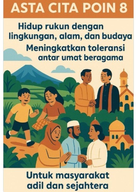 Harmoni Lingkungan, Budaya, dan Toleransi Beragama
